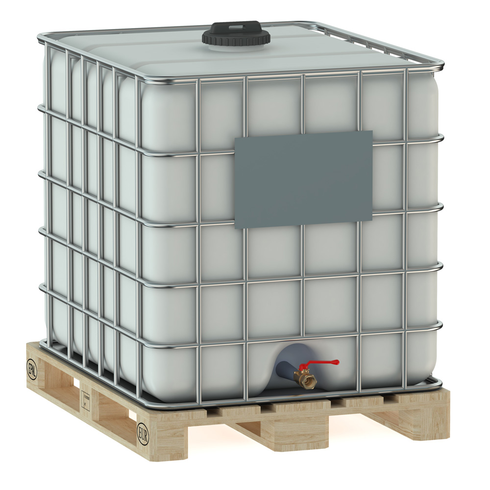 cisterna sopra pallet